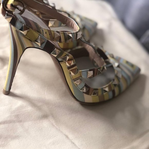 VALENTINO HARLEQUIN PRINT ROCKSTUD - Picture 5 of 8